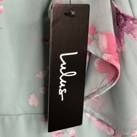 Lulus Take You There Maxi Dress *NEW* - MintGreen/Pink - XS - Picture 13 of 14